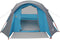 vidaXL - Gezinstent - 6-persoons - waterdicht - blauw