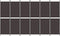 vidaXL - Kamerscherm - met - 6 - panelen - 300x180 - cm - stof - bruin