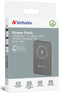 Verbatim Charge 'n' Go - Powerbank 10000 mAh - Magnetisch Draadloos Opladen 15 W - Grijs