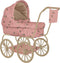 Konges Sløjd Minnie Poppenwagen/Doll Pram - Opvouwbaar - Bow Kitty Pink