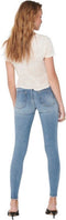 ONLY ONLBLUSH MID SK ANK RAW REA333NOOS - Dames Jeans - Maat L/30 - Denim met stretch