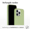 Accezz Liquid Silicone Backcover - Schokabsorberend - Groen (iPhone 15 Pro Max)