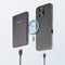 Intenso MW5000 - Magnetische Powerbank - 5000 mAh - Draadloos opladen tot 15W - Grijs
