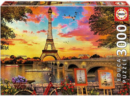 Educa Zonsondergang in Parijs (3000)