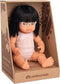 Miniland Babypop Aziatisch Meisje met Bril 38cm