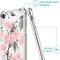 iMoshion Hoesje Geschikt voor iPhone Xr Hoesje Met Koord - iMoshion Design Hoesje met Koord - Groen / Transparant / Roze / Cherry Blossom