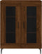 vidaXL - Dressoir - 69,5x34x90 - cm - bewerkt - hout - bruin - eikenkleur