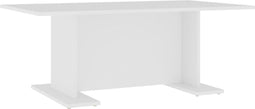 vidaXL - Salontafel - 103,5x60x40 - cm - bewerkt - hout - wit