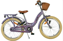 Volare Blossom - Kinderfiets - 20 inch - 2 handremmen - Paars