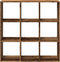 vidaXL - Kamerscherm - / - boekenkast - 102x29x103,5 - cm - hout - oud - houtkleurig
