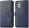 iMoshion Hoesje Geschikt voor Motorola Moto E32s / Moto E32 Hoesje Met Pasjeshouder - iMoshion Luxe Bookcase - Donkerblauw