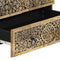 vidaXL - Hoge - kast - 60x33x100 - cm - massief - mangohout