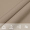 vidaXL - Zonnescherm - driehoekig - 3x3x3 - m - oxford - stof - taupe