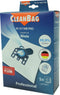CleanBag Professional stofzuigerzakken 5 stuks - Geschikt voor Miele S241-256i, S290-S299, S300i-S399, S500-S578, S700-S799, S4000-S4999, S6000-S6999, Compact C1, Compact C2 & Complete C1 - FJM - Inclusief 2 filters - Alternatief