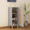 vidaXL - Dressoir - 34,5x34x90 - cm - bewerkt - hout - betongrijs