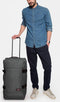 Eastpak Tranverz M - Reiskoffer 67 x 35.5 x 30 cm - Dubbel compartiment - Black Denim