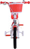 Volare Lovely Kinderfiets - Meisjes - 14 inch - Rood Wit