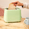 Russell Hobbs Eden - Broodrooster - 800W - 6 bruiningsniveaus - Pistache groen