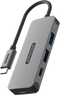 Sitecom SiCo - USB-C naar 2x USB-A + 2x USB-C Hub - 5 Gbps - Grijs
