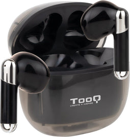 TooQ TQBWH-0054B - Hoofdtelefoon met microfoon - Bluetooth 5.3 - Zwart