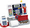 Klein Toys elektronische kassa - afneembare tablet met rekenmachinefunctie en scanner - grijs rood