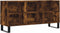 vidaXL - Tv-meubel - 103,5x30x50 - cm - bewerkt - hout - gerookt - eikenkleurig
