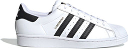 adidas Superstar - Lage sneakers - Aansluitende pasvorm - Wit/zwart/goud - Maat 44