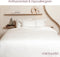 Coco & Cici - Tencel Sateen kussensloop 70 x 60 cm - Kussenhoes - Lyocell - Extra Zacht & 100% Natuurlijk - Off White - Zonder Volant