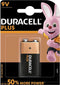 Duracell Plus 100 - Alkaline Batterijen - Zwart