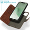 iMoshion Hoesje Geschikt voor iPhone 14 Plus Hoesje Met Pasjeshouder - iMoshion Uitneembare 2-in-1 Luxe Bookcase - Bruin