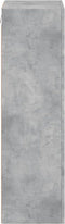 vidaXL - Tv-wandmeubel - 40,5x30x102 - cm - bewerkt - hout - betongrijs