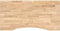 vidaXL - Bureaublad - rechthoekig - 100x50x2,5 - cm - onbehandeld - eikenhout