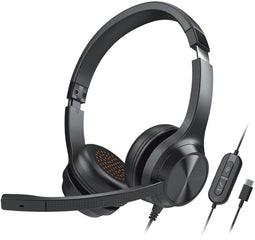Creative Chat USB - On-Ear Koptelefoon met Microfoon - Stereo - Zwart