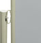 vidaXL - Tuinscherm - uittrekbaar - 140x300 - cm - grijs