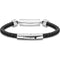Police Herren-Armband Leder One Size 88417798