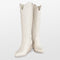 POSH by Poelman JILL - Cowboylaarzen - Ritssluiting - Off White - Maat 38