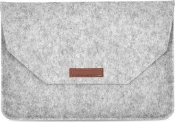 imoshion Laptop Sleeve - Laptophoes geschikt voor 15 inch / 15.6 inch / 15.3 inch - Vilten Soft Sleeve 15 inch -
