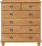 vidaXL - Ladekast - 'ASKIM'91x40x95,5 - cm - Massief - Hout - Pine
