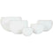 Grondlegger Home ESPRIT Wit Aluminium 54 x 24 x 36 cm 54 x 25 x 36 cm (5 Stuks)