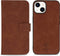 iMoshion Hoesje Geschikt voor iPhone 14 Hoesje Met Pasjeshouder - iMoshion Uitneembare 2-in-1 Luxe Bookcase - Bruin