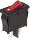 VERMOGEN ROCKERSCHAKELAAR 6A-250V SPST ON-OFF - RODE AFDEKKAP (R907)