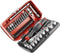 Facom compacte 1/4’’ doppenset 12 kant met ratel met stofdichte kop - RL.NANO112