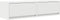 vidaXL - TV-Meubel - Wit - 100x31x25,5 - cm - Bewerkt - Hout