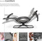 tectake® Ligstoel Toulon - Ergonomische Ligstoel met Schommelfunctie - Grijs