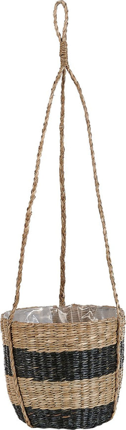 Beliani RUFFE - Bloempot binnenbak - Beige - Zeewier