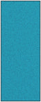 vidaXL - Deurmat - Wasbaar - Cyan - 120x300 - cm