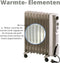 Plein Air Elektrische Olieradiator ERC2-2009 - 9 verwarmingselementen - 2000 W \\u2013 tot 20 m\\u00b2 - Regelbare kamerthermostaat