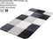 Dutch House Bidetmat Brest - Bidetmat 60x60cm - Grijs - Antislip - Badmatten - Anti Slip Douchemat - Badkamer Mat - Snel Absorberend - Snel Drogende Badmat - Bidetmat - WC mat - Toiletmat voor hangend toilet