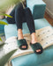 Emerald spa slippers