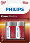 Philips LR14P2B - C batterij - Alkaline - 1.5 V - (2 stuks)